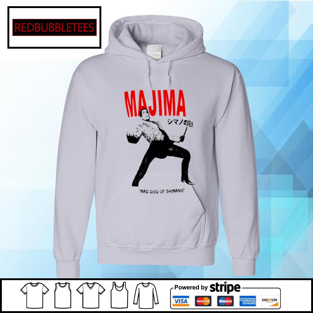 Majima mad dog of shimano shirt, hoodie, sweater, long sleeve and