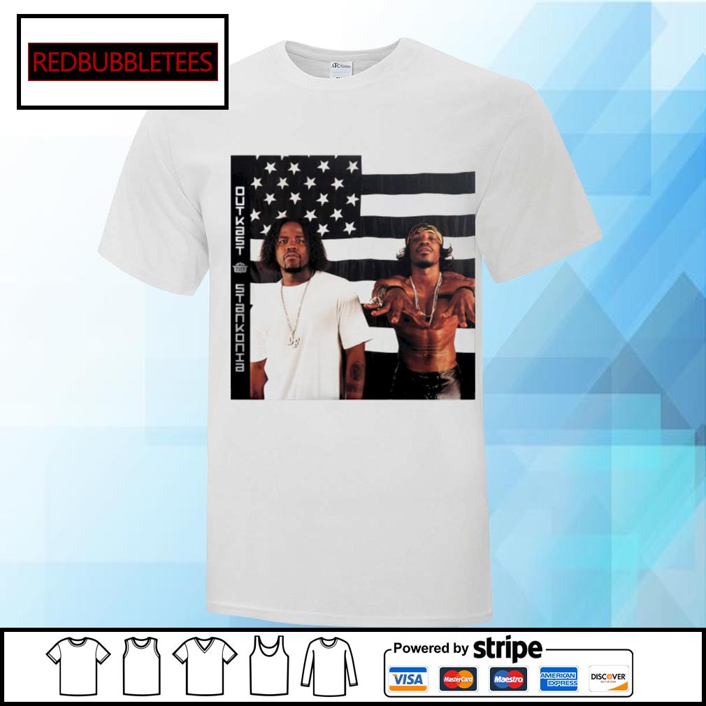  Outkast T Shirt Stankonia Band Logo Official Mens Black Size S  : Clothing, Shoes & Jewelry