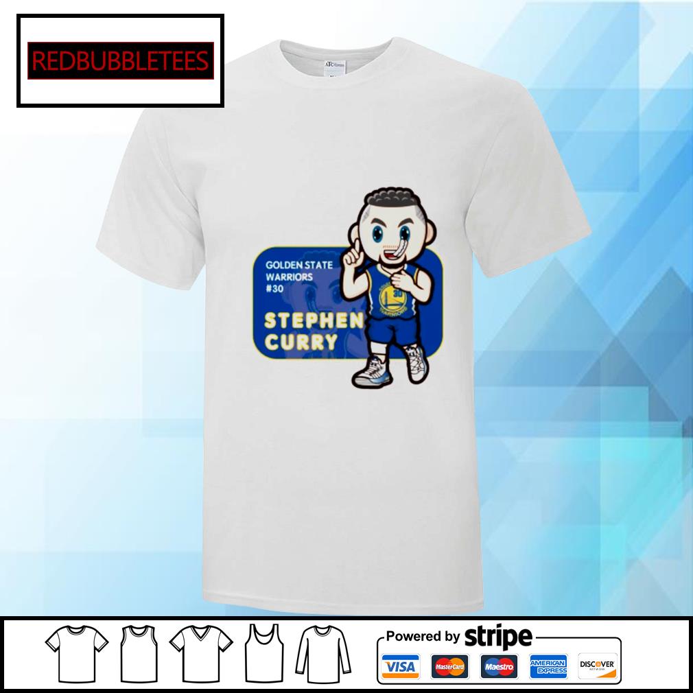 steph curry cartoon shirt