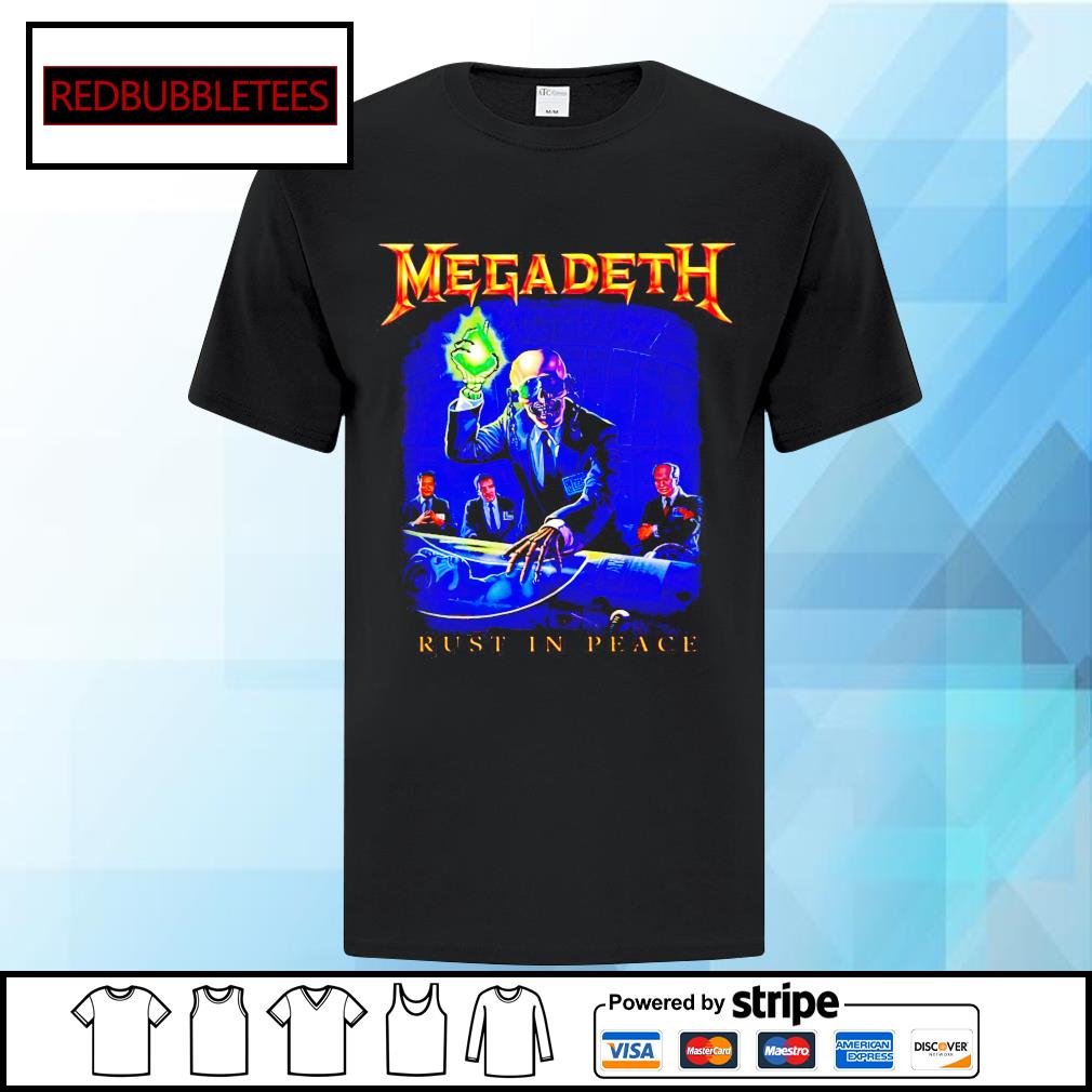 Megadeth hoodie rust in peace hot sale