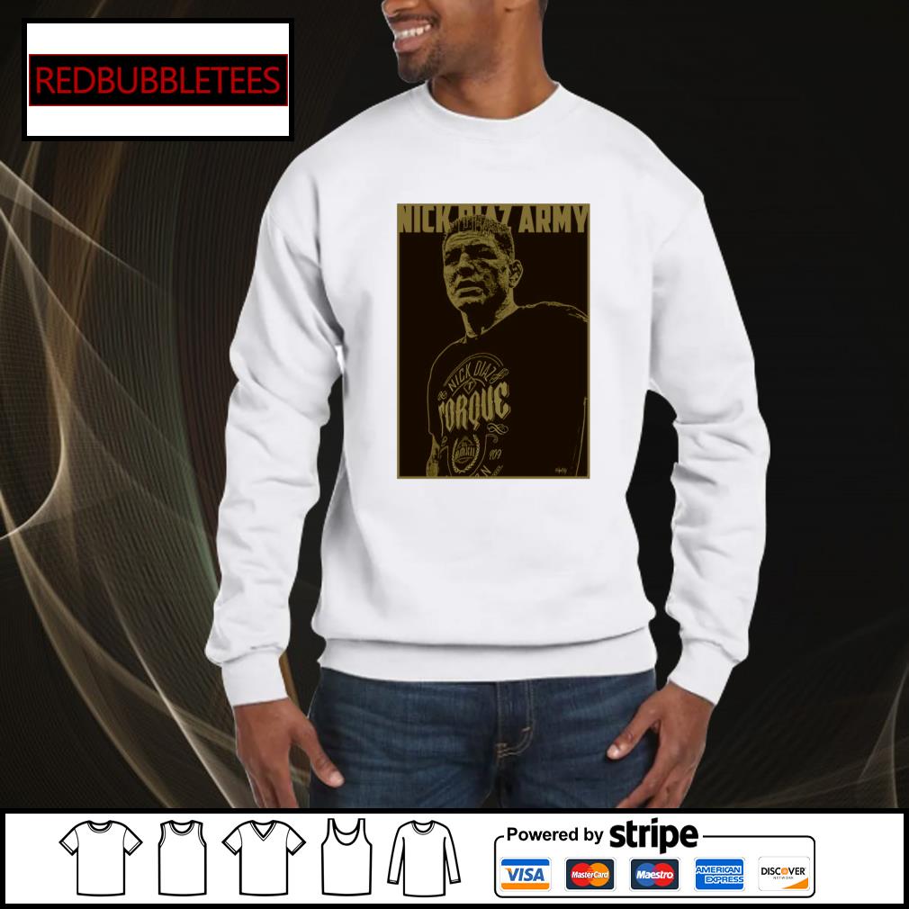 nick diaz army shirt