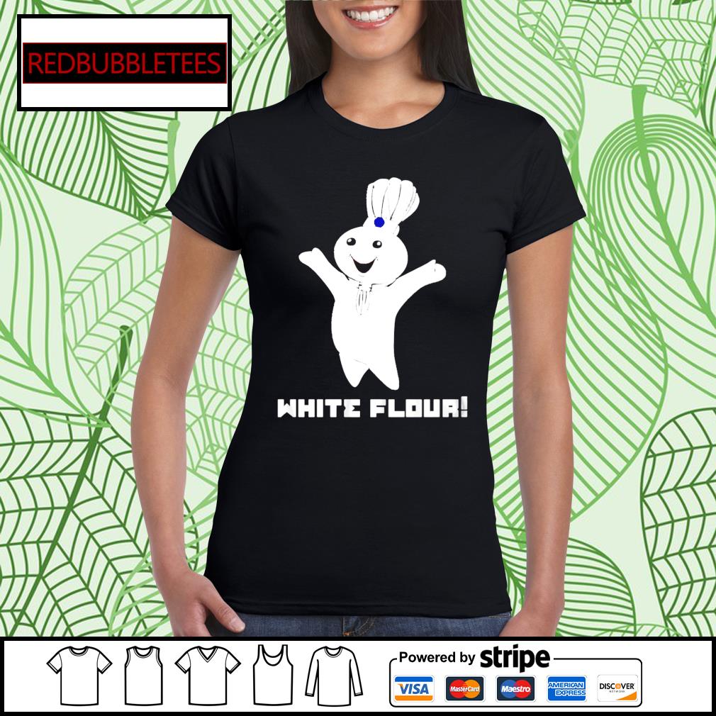 Dough Boy Funny Offensive Parody White Flour T Shirt