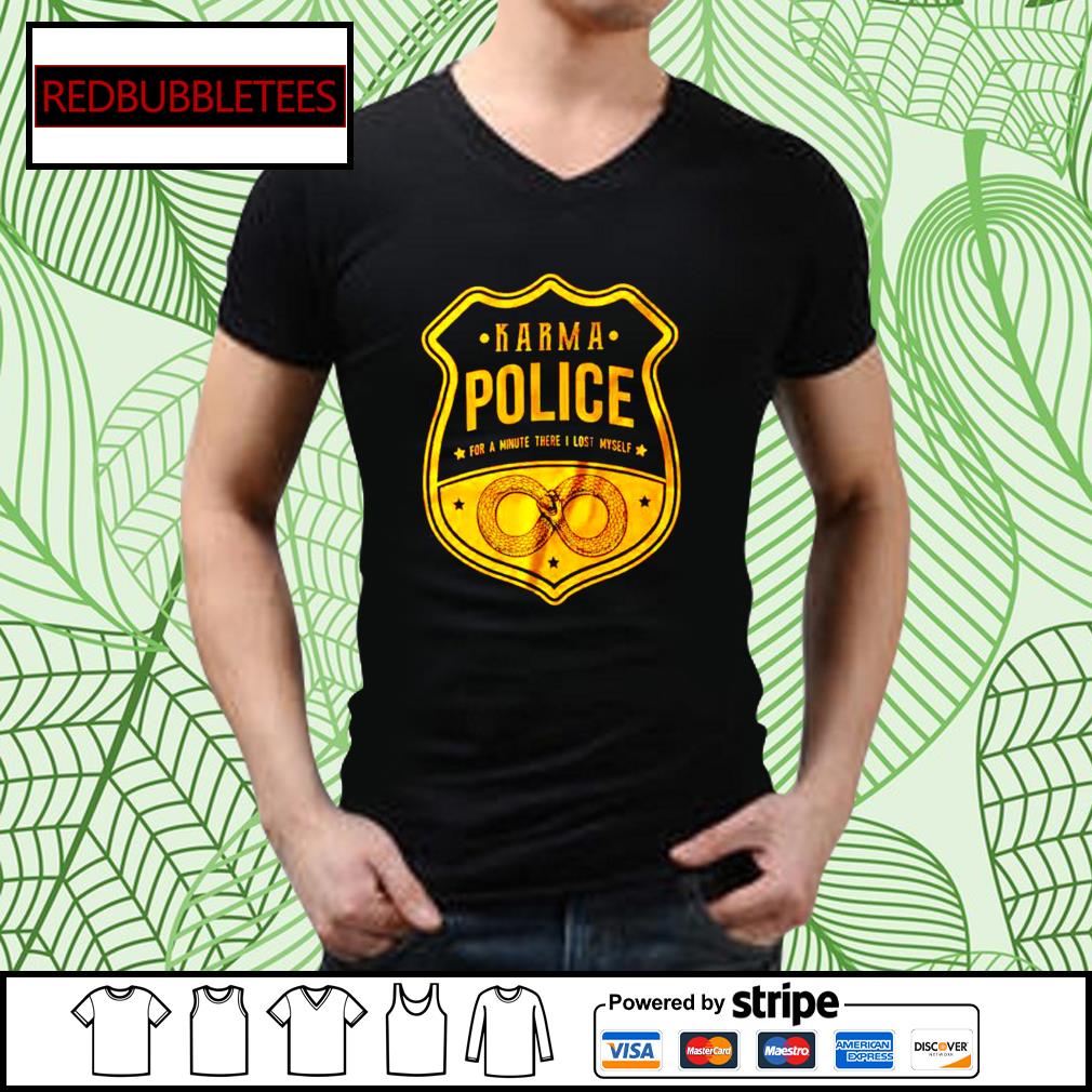 karma police t shirt