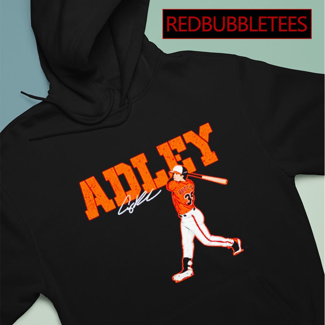 Design adley Rutschman Swing Signature T-Shirt, hoodie, sweater, long  sleeve and tank top