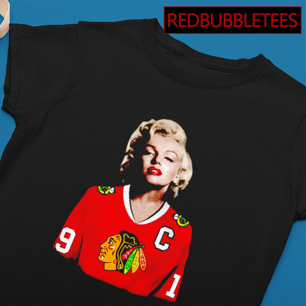 Marilyn monroe chicago blackhawks toews jersey T-shirt, hoodie