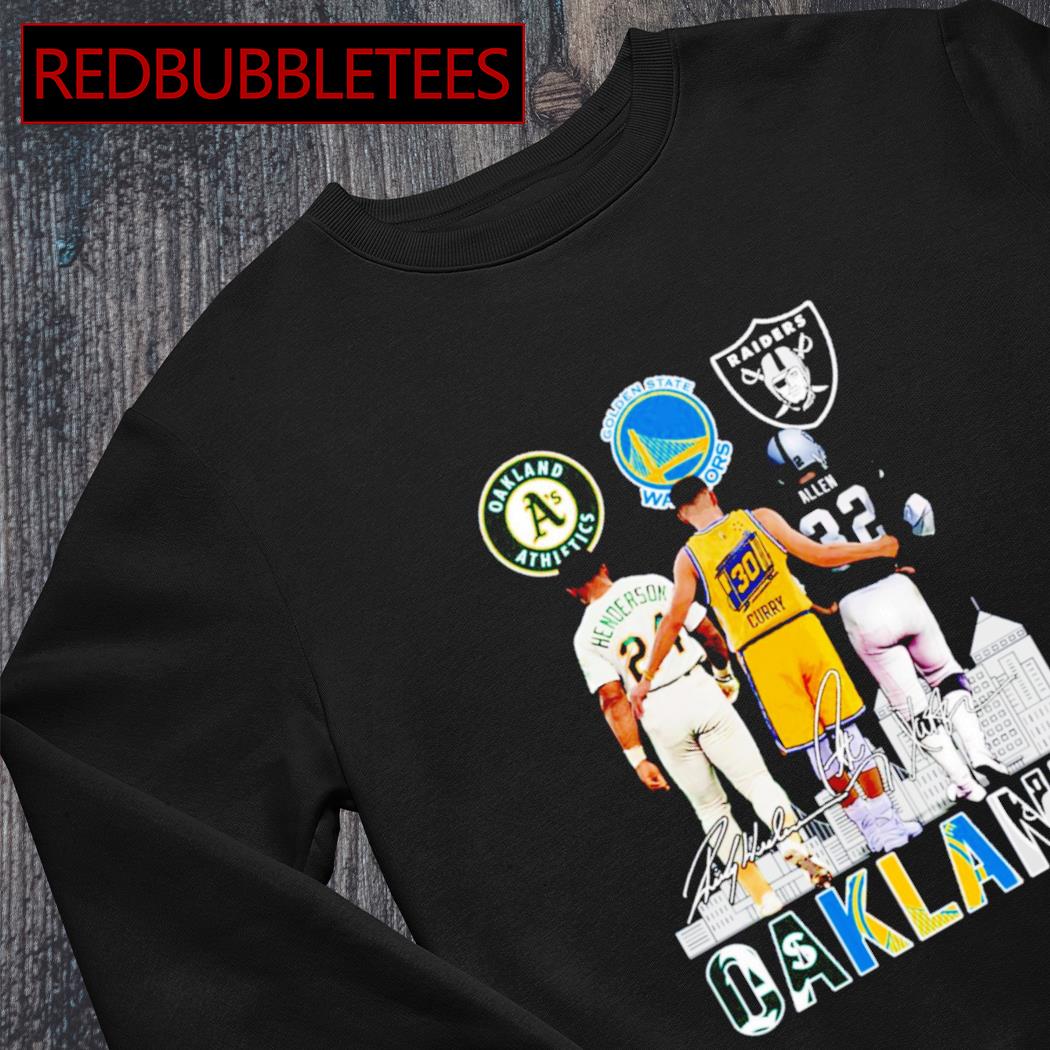 Oakland Raiders Vs Oakland Athletics Golden State Warriors T Shirts,  Hoodies, Sweatshirts & Merch