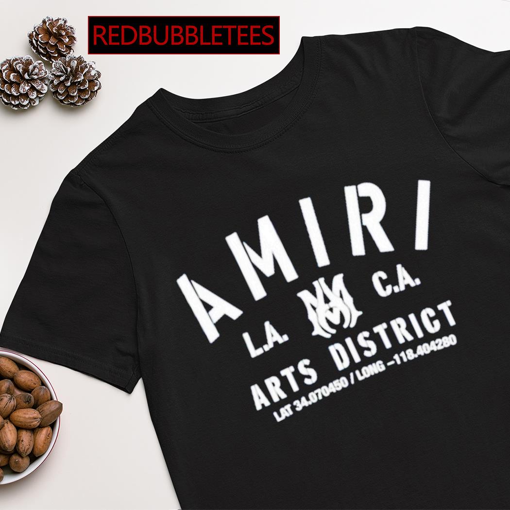 Shop Amiri Arts District Logo T-Shirt