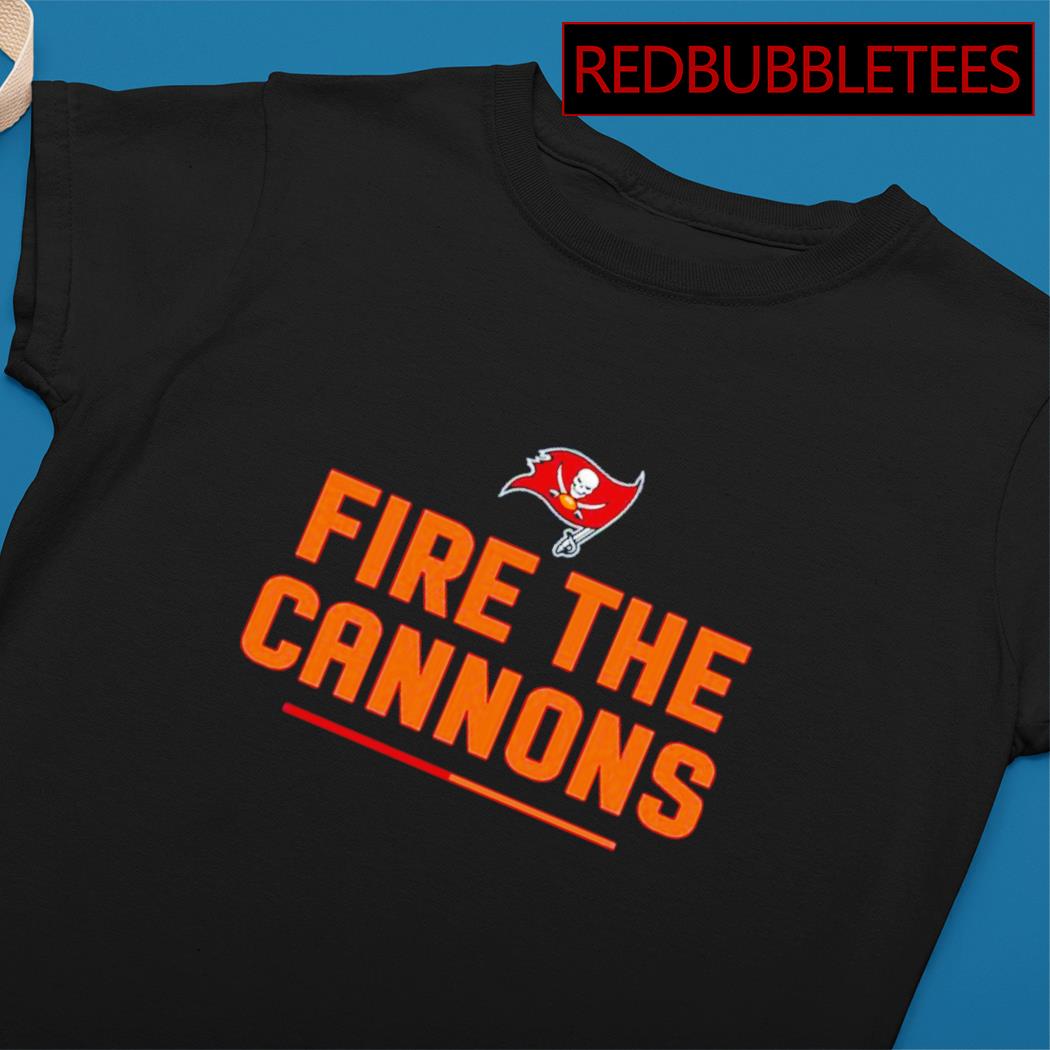 Fire The Cannons Logo Tampa Bay Buccaneers T-shirt, hoodie, sweater, long  sleeve and tank top