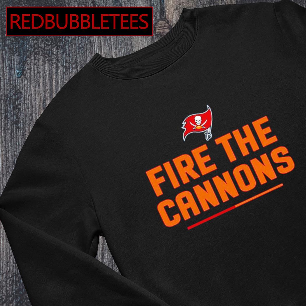 Fire The Cannons Logo Tampa Bay Buccaneers T-shirt, hoodie, sweater, long  sleeve and tank top