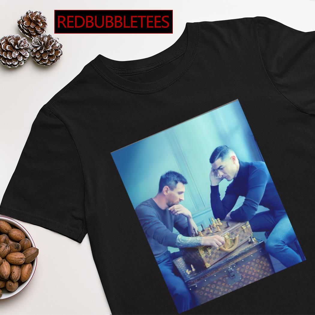 Ronaldo and Messi Playing Chess Funny Sweater