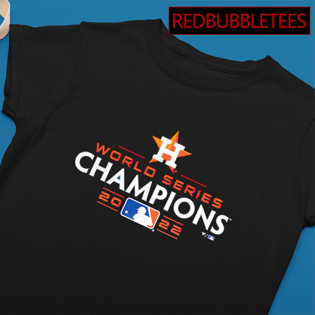 Houston Astros 2022 World Series Champions Champion Logo T-Shirt