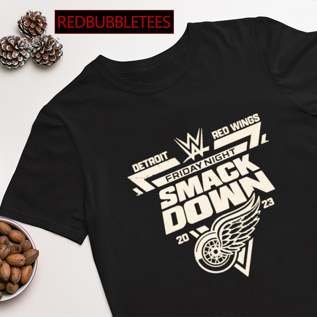 Detroit Red Wings Friday Night Smackdown 2023 shirt