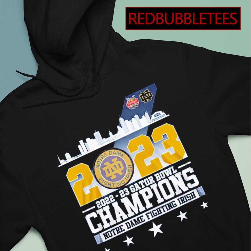 Notre Dame Fighting Irish 2022 Gator Bowl Champions 2022 shirt, hoodie,  sweater, long sleeve and tank top