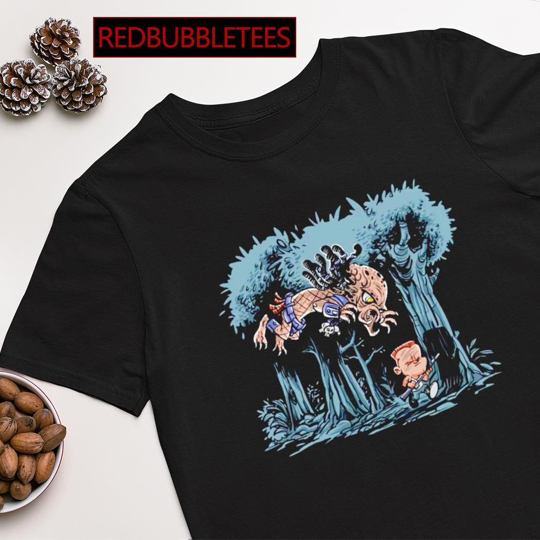 Arnie and Predator shirt