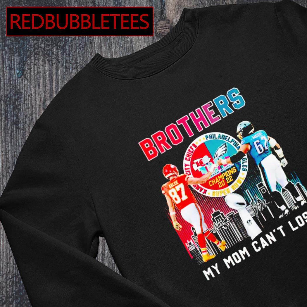 Jason Kelce & Travis Kelce Bros T-shirt, hoodie, sweater, long sleeve and  tank top