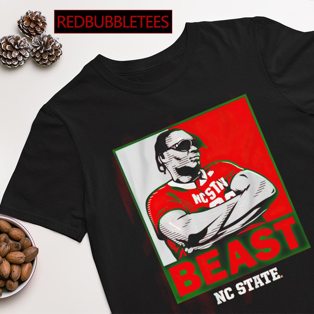 DJ Burns Beast Shades NC State Wolfpack shirt
