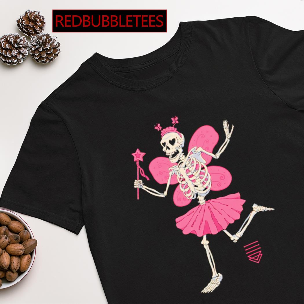 Fairy skeleton lover shirt
