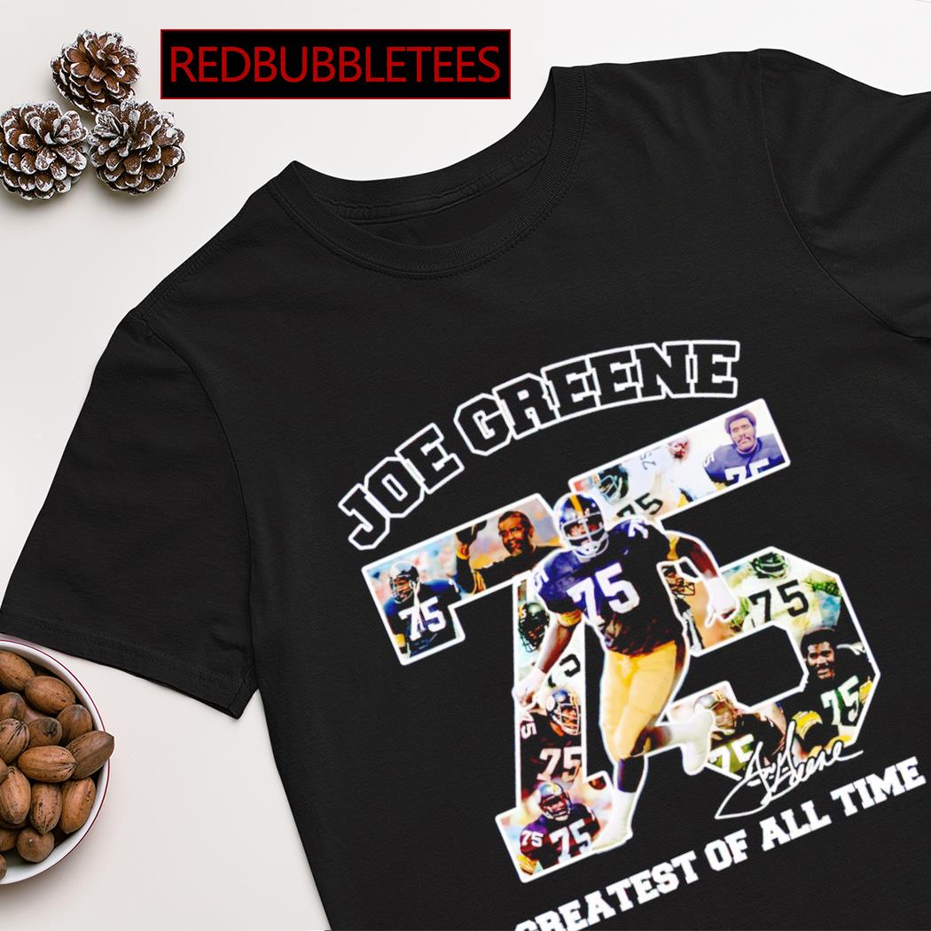 Joe Greene greatest of all time signature shirt