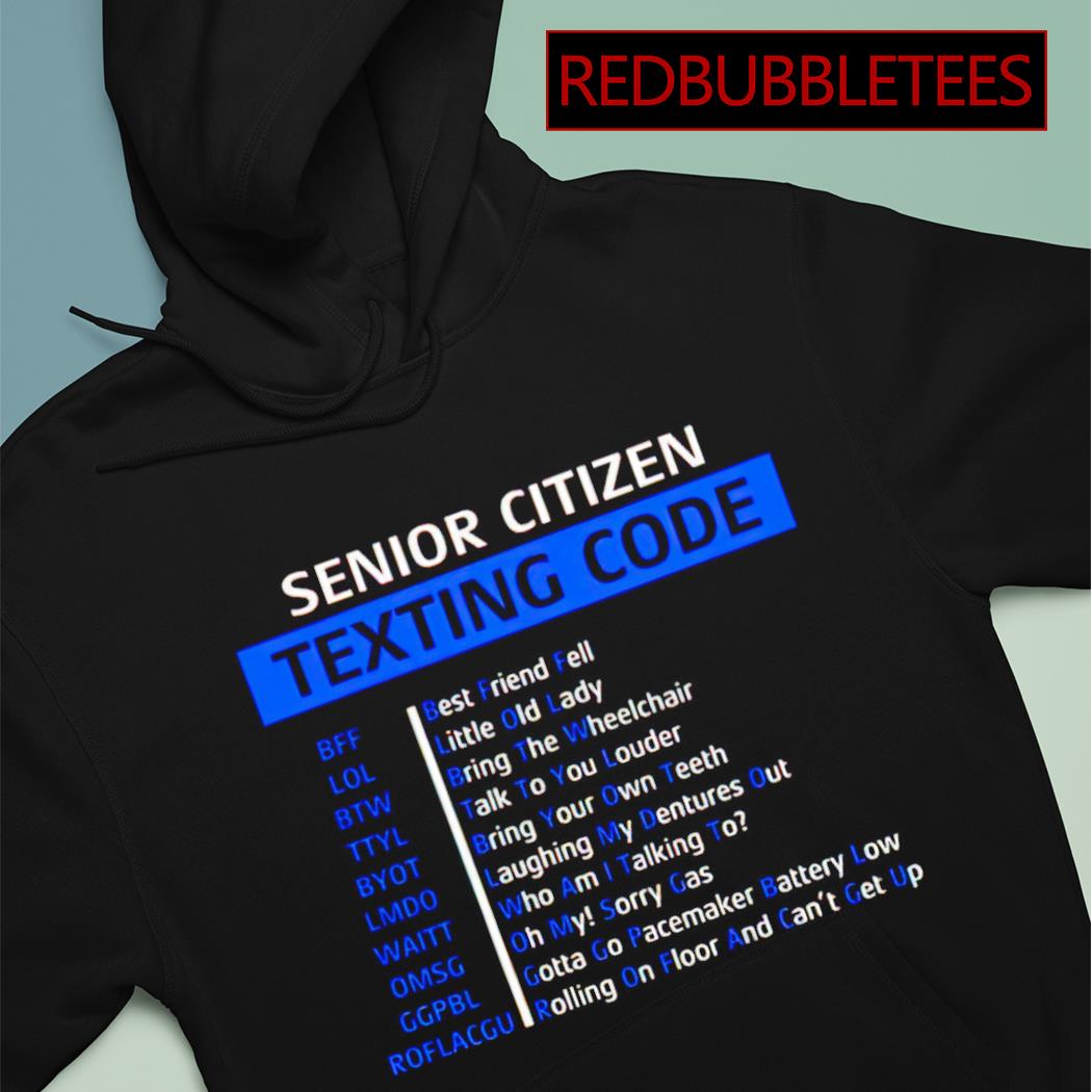 Senior Citizen Texting Code Replay Spotify Code' Men's T-Shirt