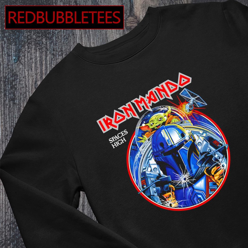 Iron Mando Spaces High Mandalorian shirt, hoodie, sweater, long