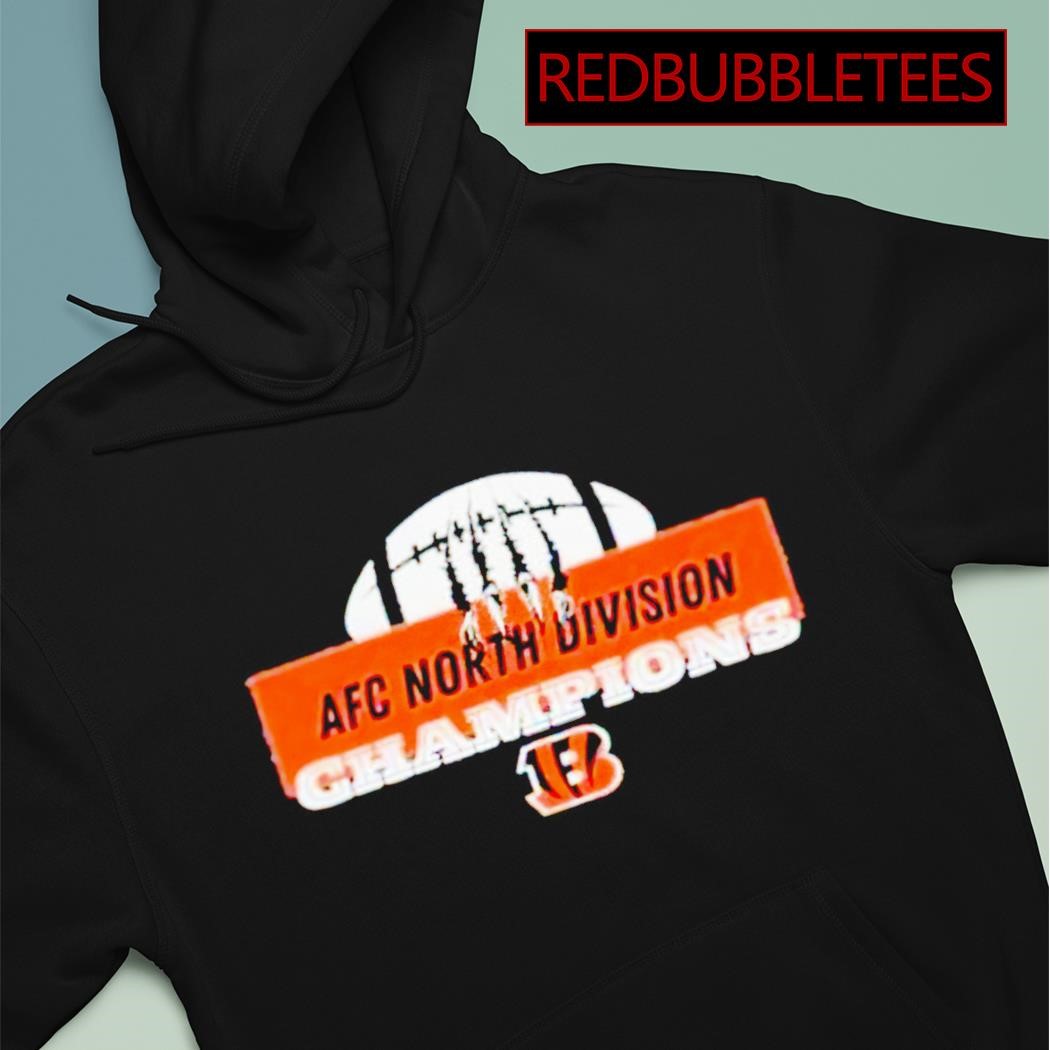 Official Cincinnati Bengals AFC North Division Champions shirt, hoodie,  sweater, long sleeve and tank top