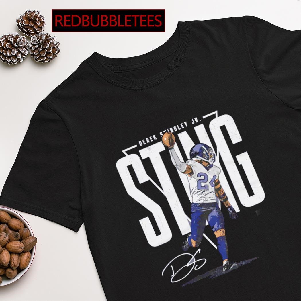 Men's derek Stingley Jr. Houston Sting signature 2023 shirt, hoodie,  sweater, long sleeve and tank top