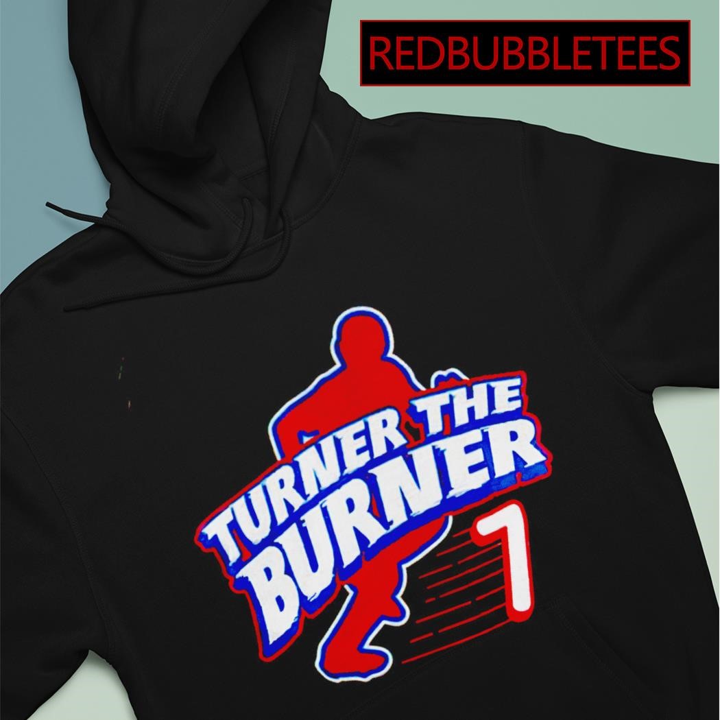 Cool Trea Turner The Burner Philadelphia Phillies Unisex T-shirt