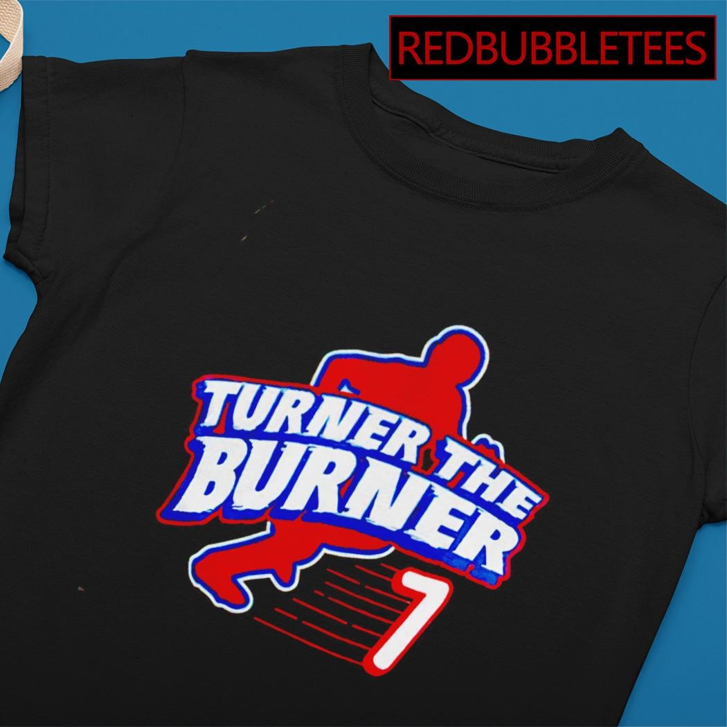 Funny trea Turner The Burner Philadelphia Phillies signature shirt