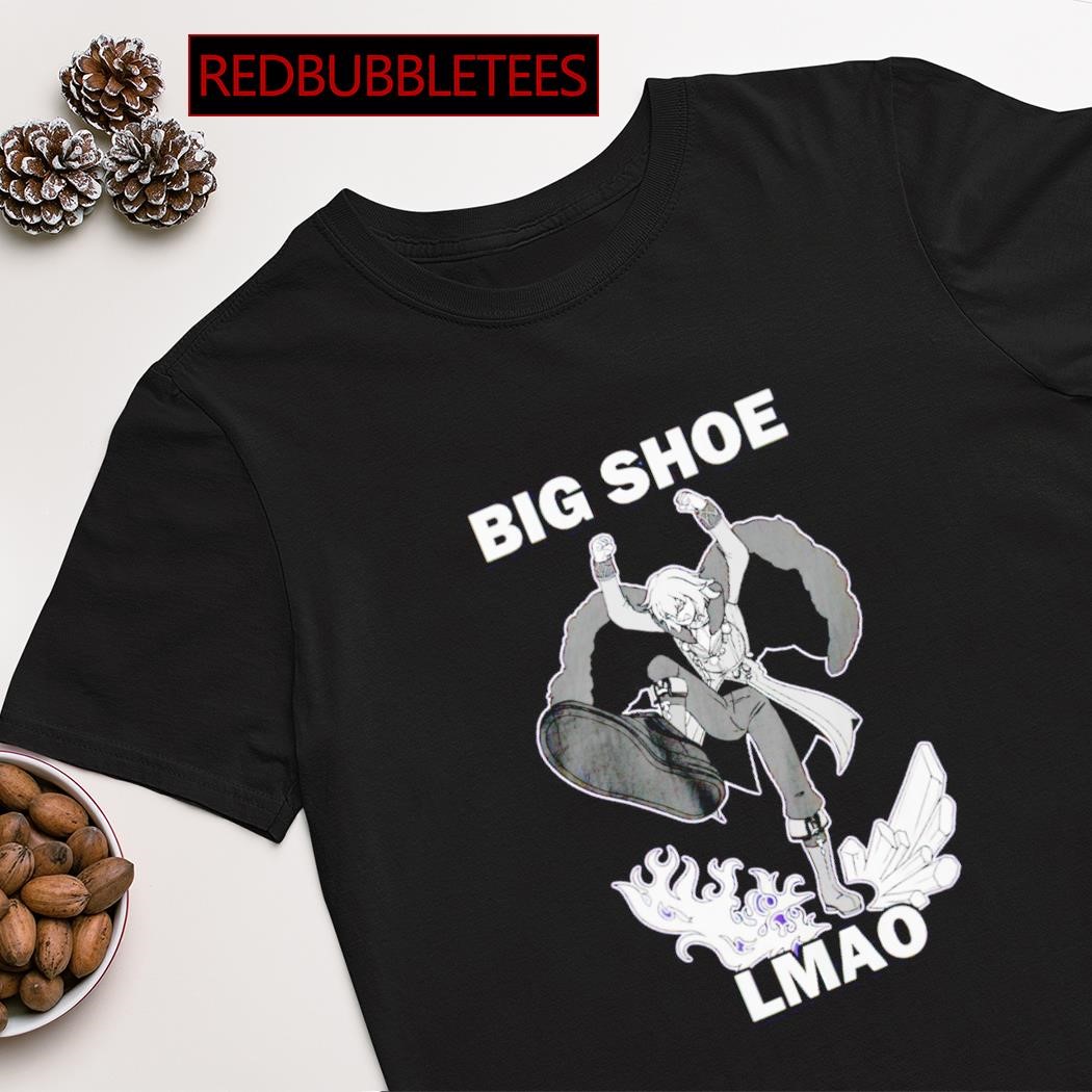 Top big shoe LMAO shirt