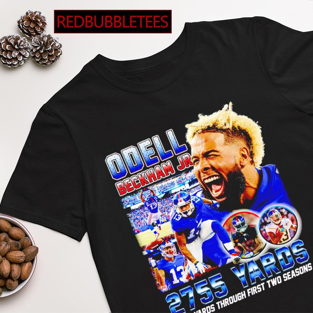 Odell Beckham Jr 2755 Yards Most Yards Through First Two