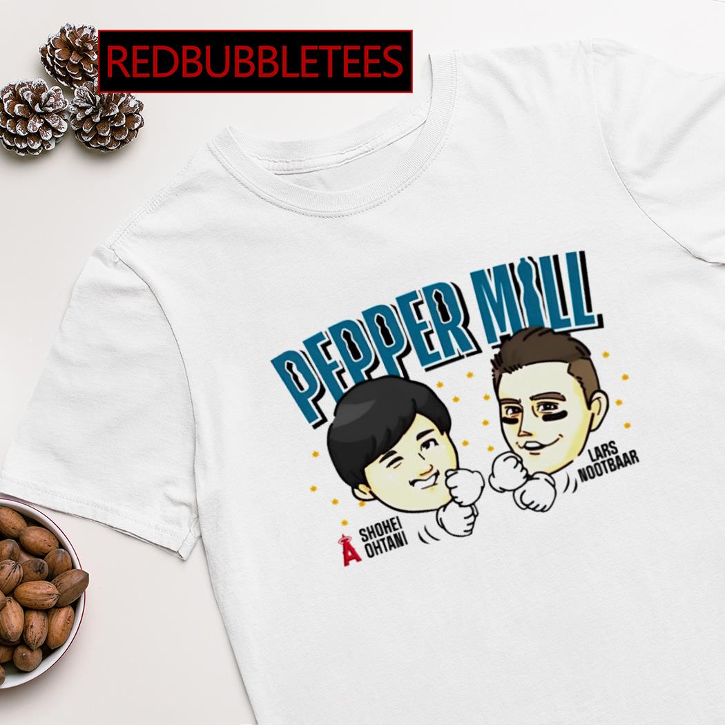 Pepper Mill Shohei Ohtani vs Lars Nootbaar shirt, hoodie, sweater, long  sleeve and tank top