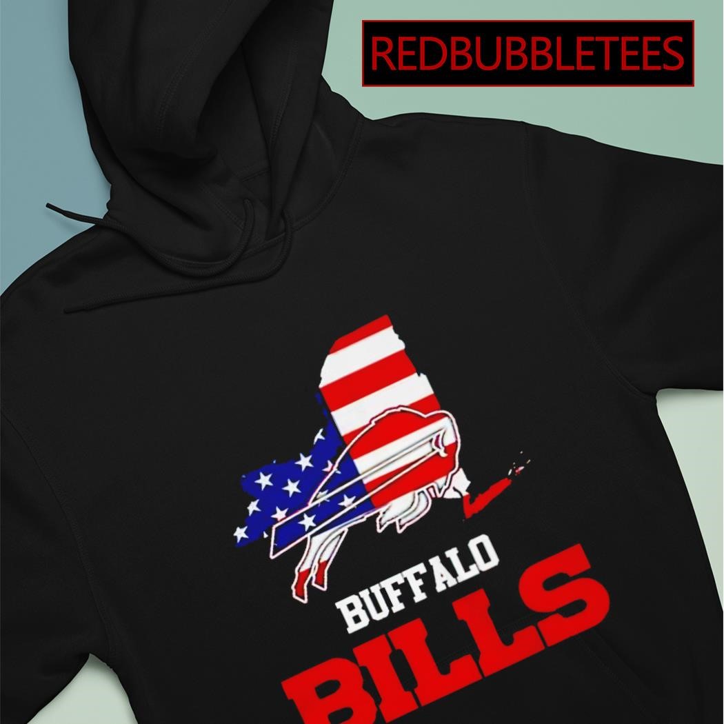 Buffalo Bills map USA flag shirt, hoodie, sweater, long sleeve and tank top