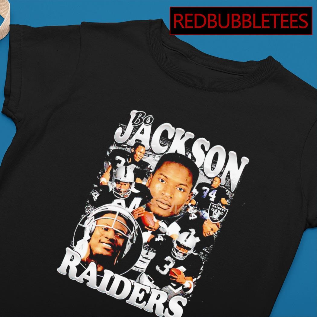 Bo Jackson Raiders NFL Football retro shirt, hoodie, sweater, long sleeve  and tank top