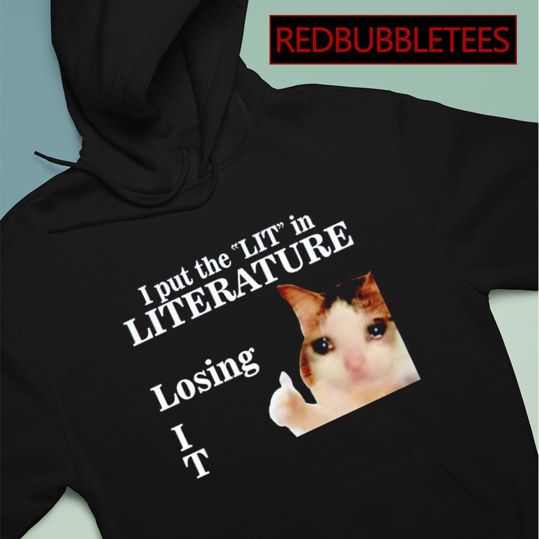 Hoodie to put online cat in