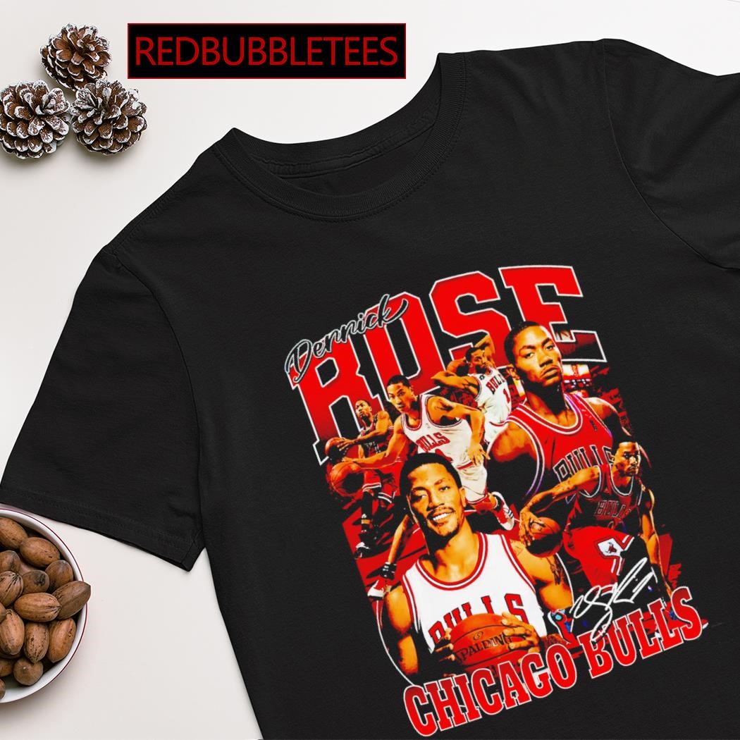 Derrick rose best sale bulls t shirt