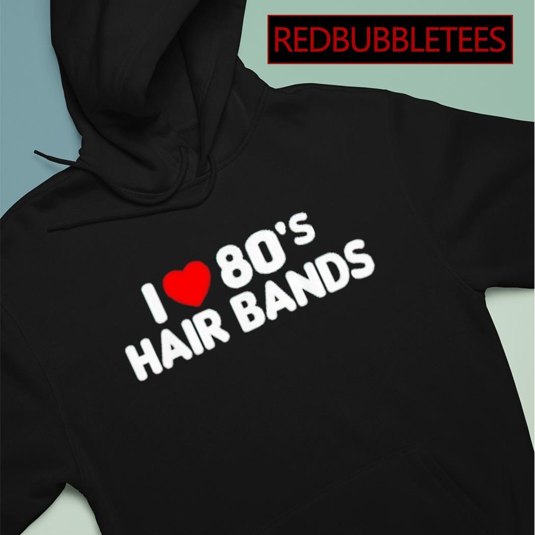 80s hair band shirts