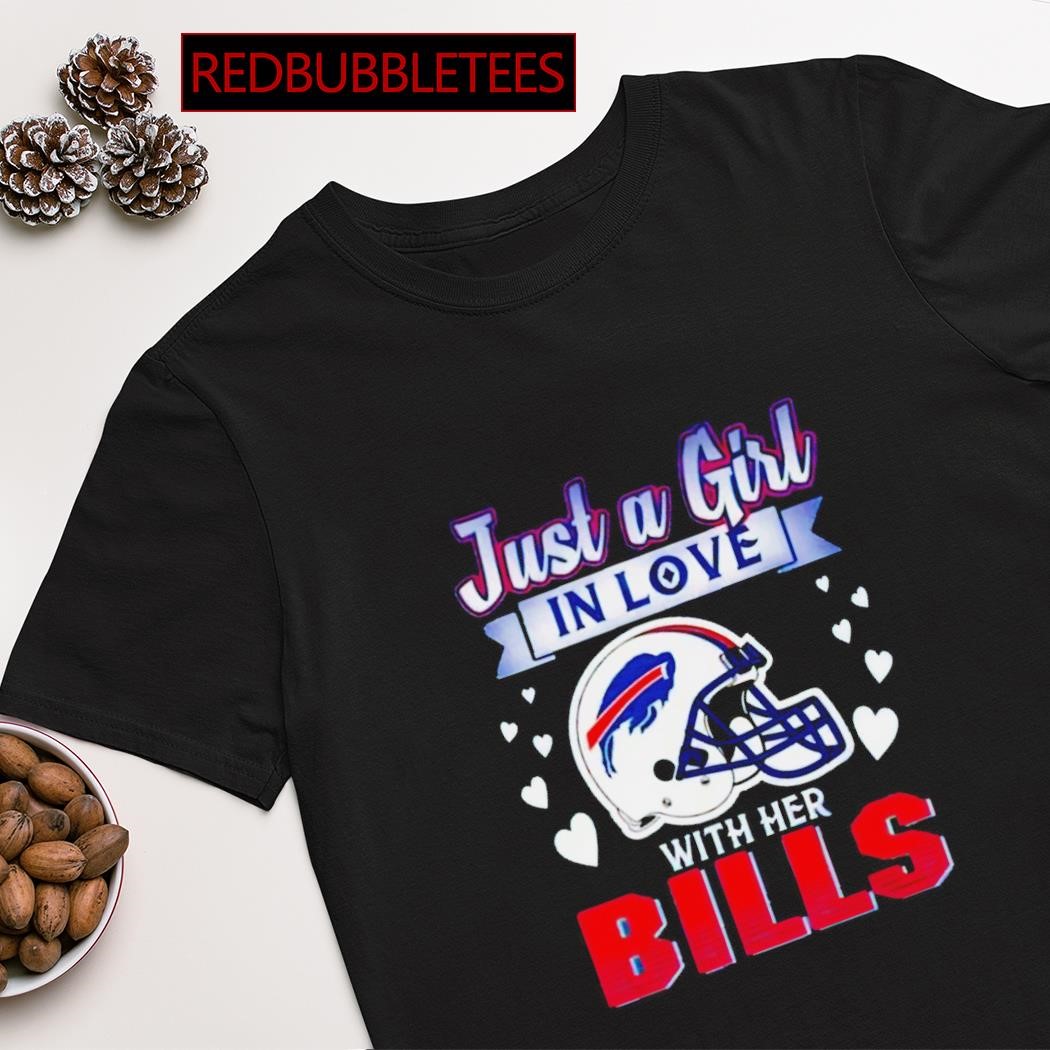 Just A Girl Who Love Fall And Buffalo Bills Unisex T-Shirt