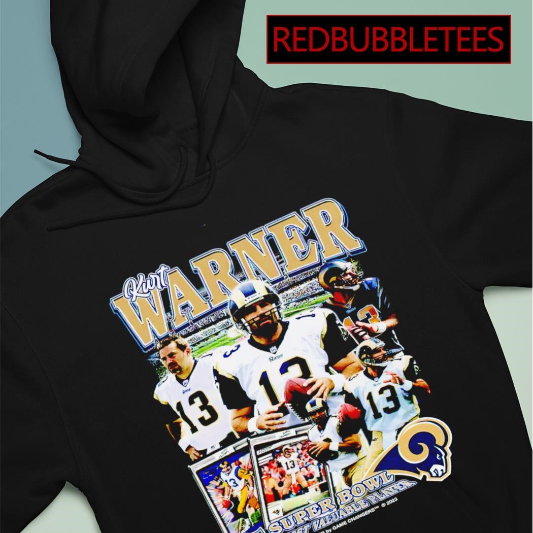 Kurt Warner Tee Super Bowl Most Valuable Player Los Angeles Rams Shirt,  hoodie, sweater, long sleeve and tank top