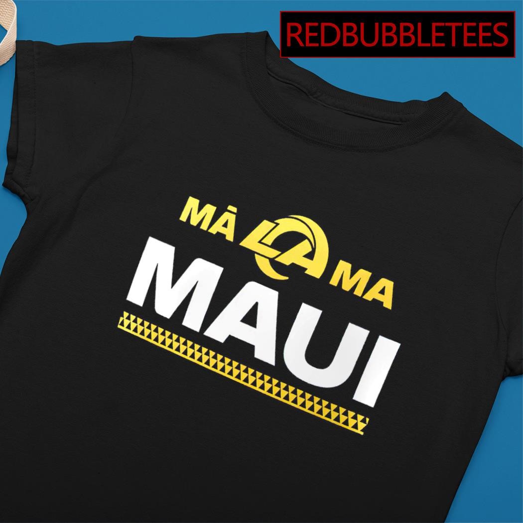 Official official Support Maui, Los Angeles Rams Maui Relief T