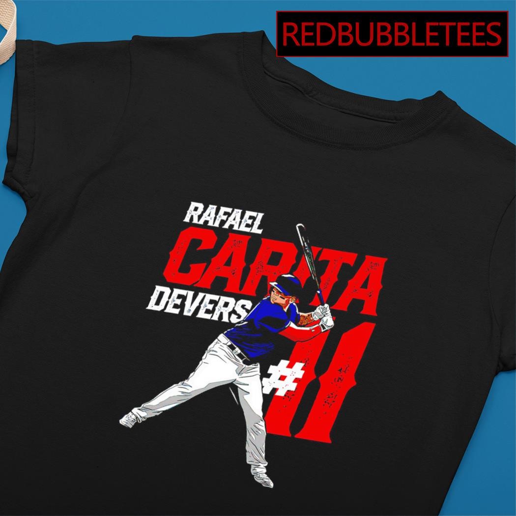 Rafael Devers Carita Name and Number Boston Baseball Shirt