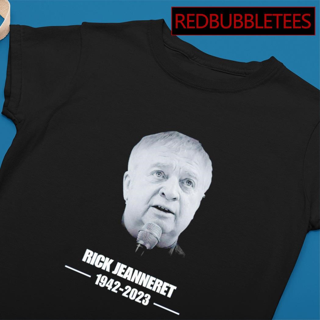 Product awesome Rip Rick Jeanneret 1942 2023 New Shirt, hoodie, sweater,  long sleeve and tank top