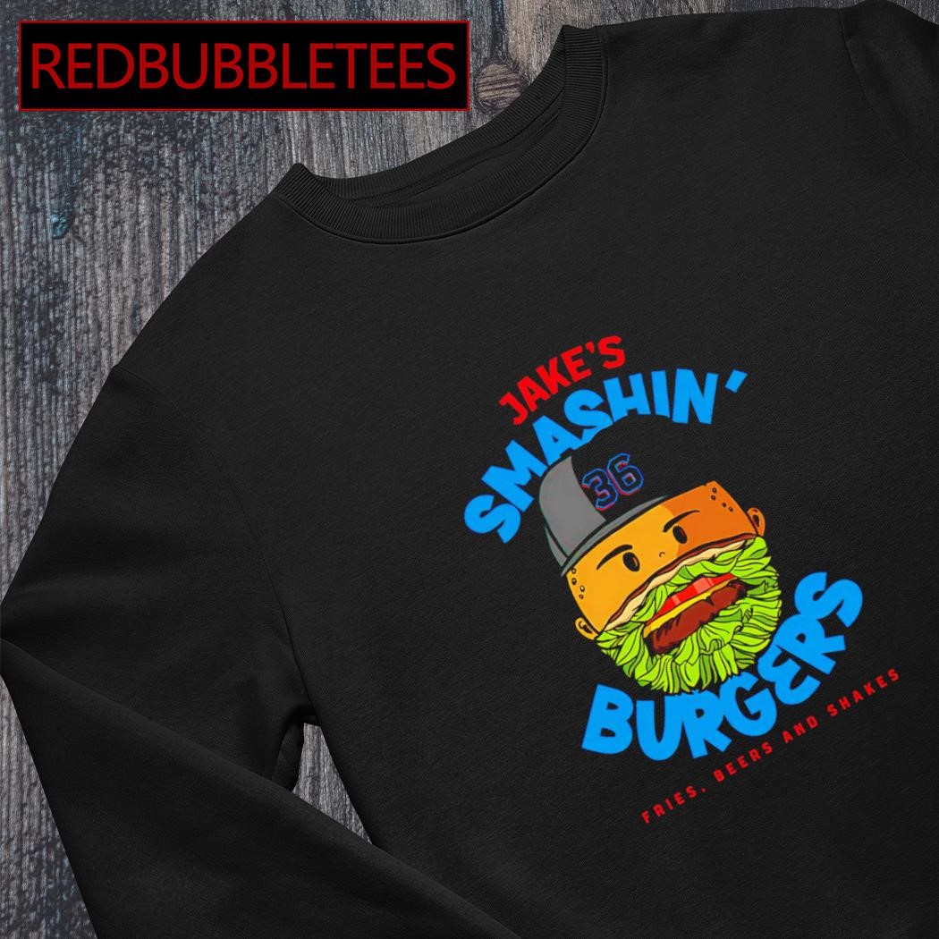 Official Jake Burger Smashin' Burgers shirt, hoodie, sweater, long sleeve  and tank top