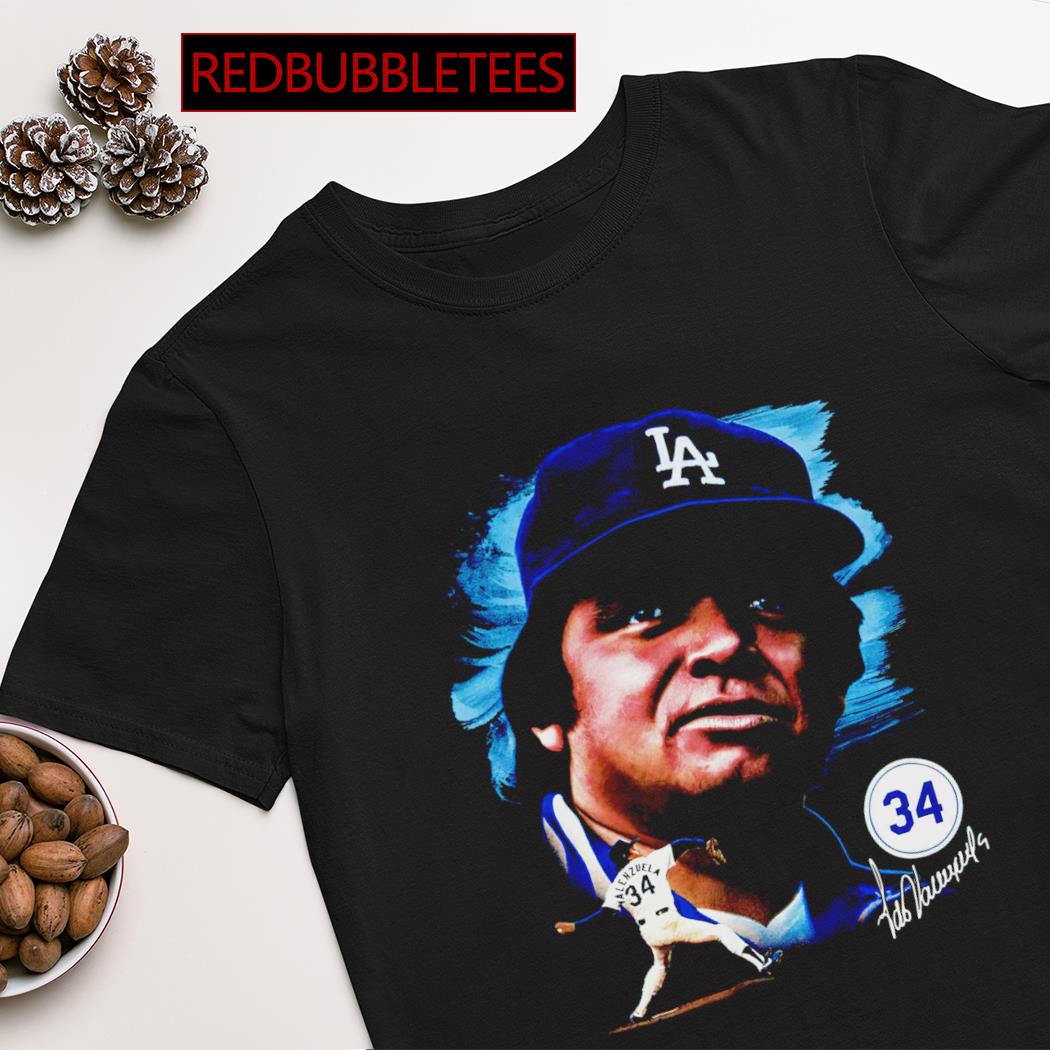 Photo Los Angeles Dodgers Fernando Valenzuela Shirt, hoodie, sweater, long  sleeve and tank top