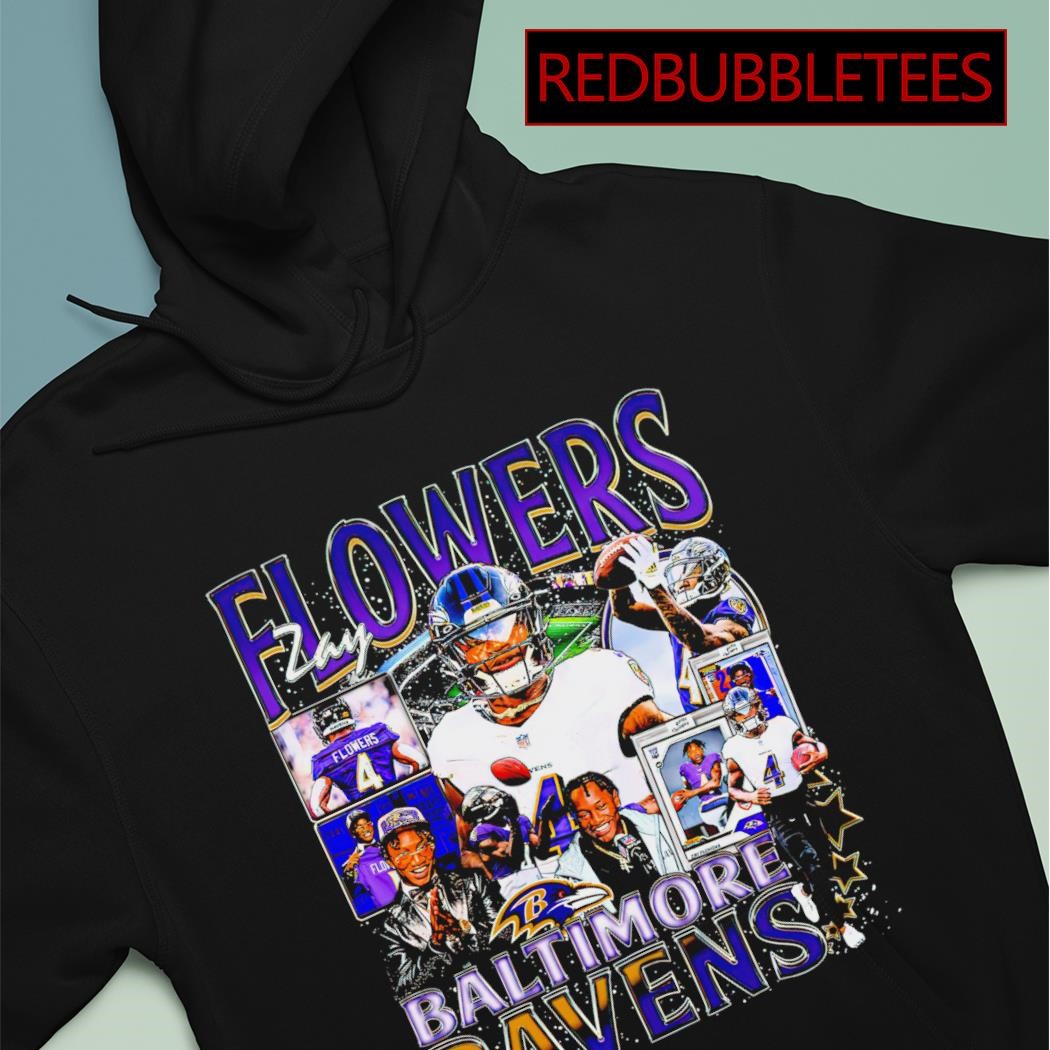 Baltimore Ravens by Zay Flowers shirt, hoodie, sweater, long