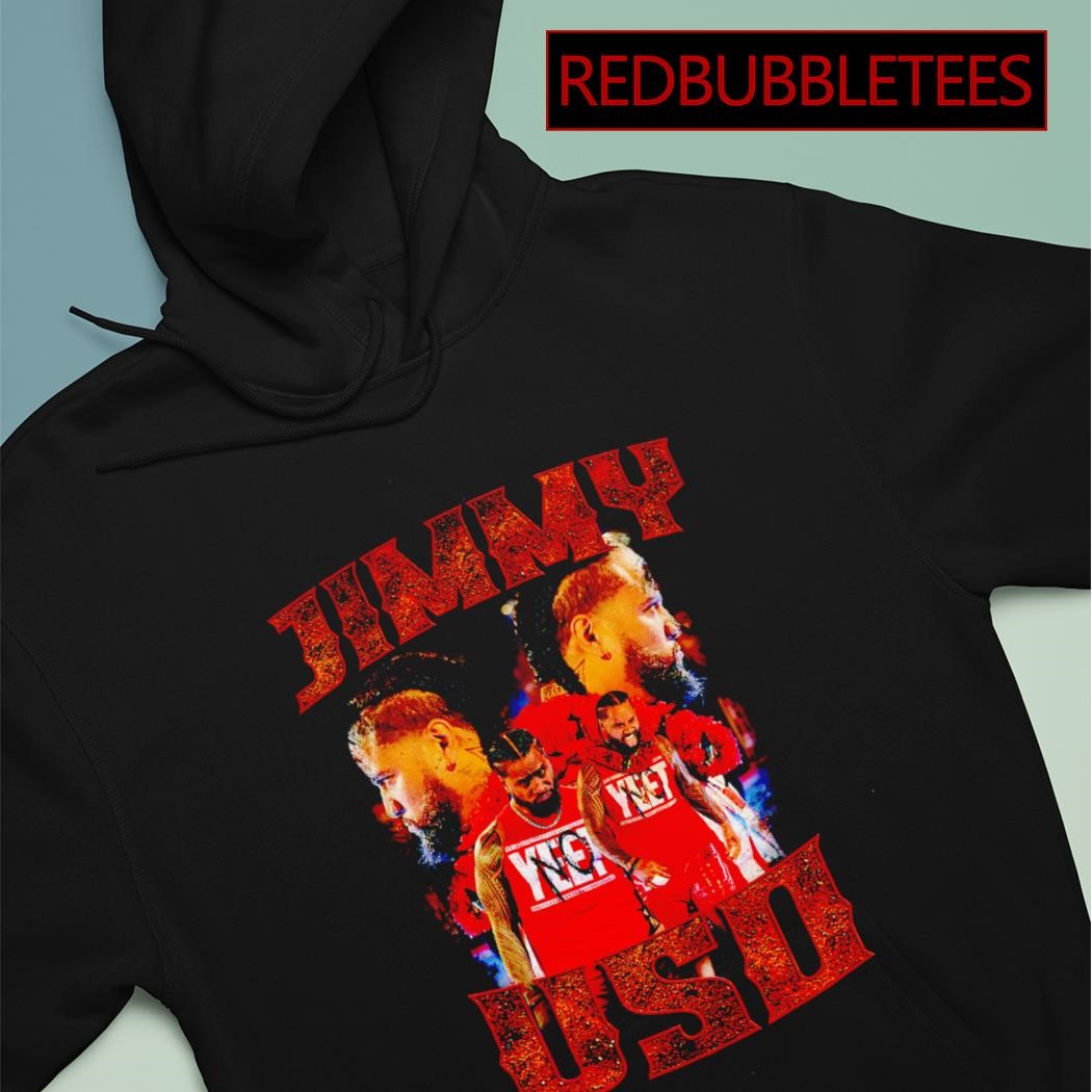 Men's Red Jimmy Uso No Yeet Pullover Hoodie