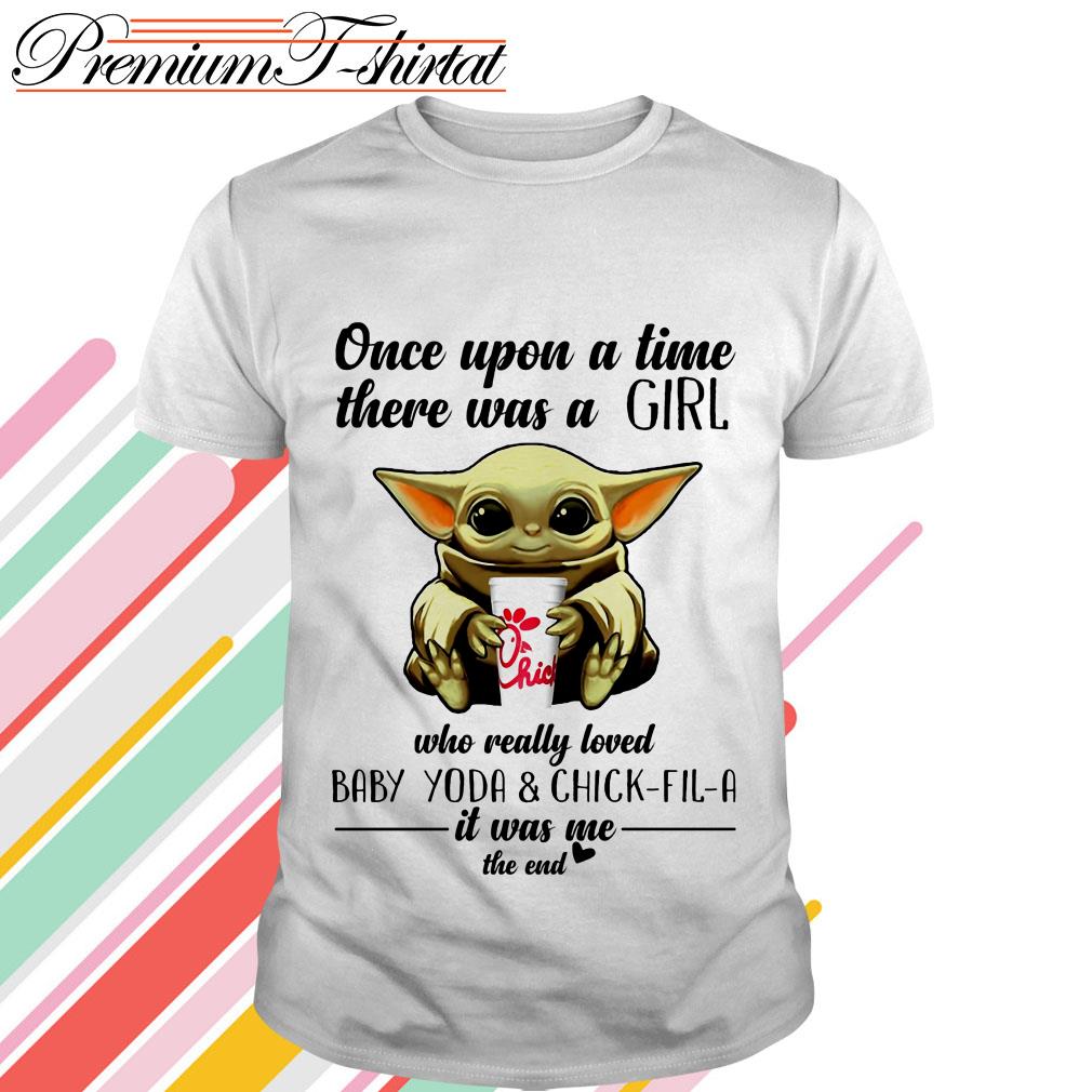 Once Upon A Time There Was A Girl Baby Yoda T-Shirt - Kingteeshop