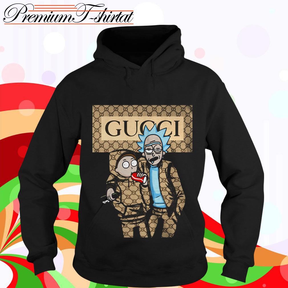 Rick and morty shop gucci sweatshirt