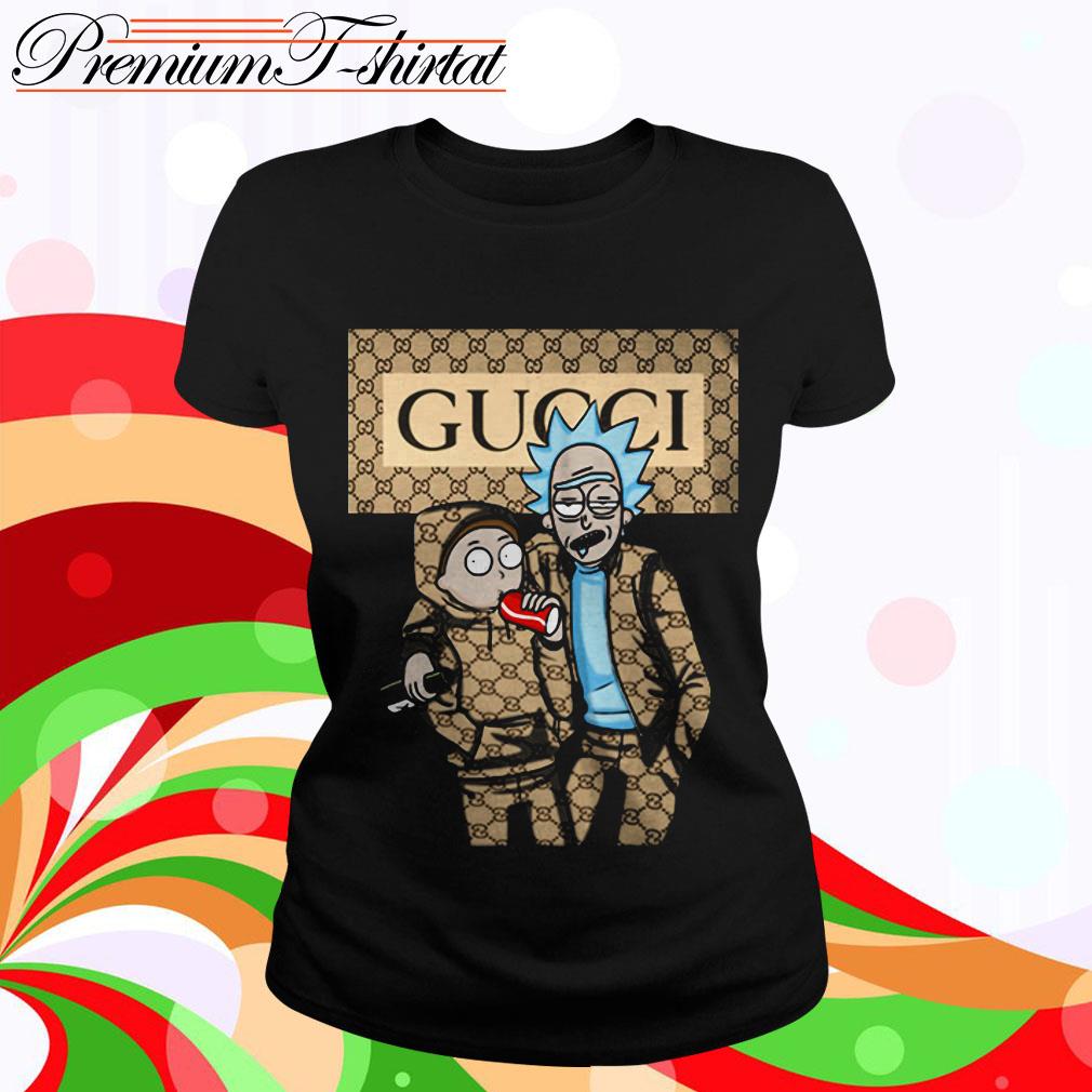 Rick and store morty gucci hoodie