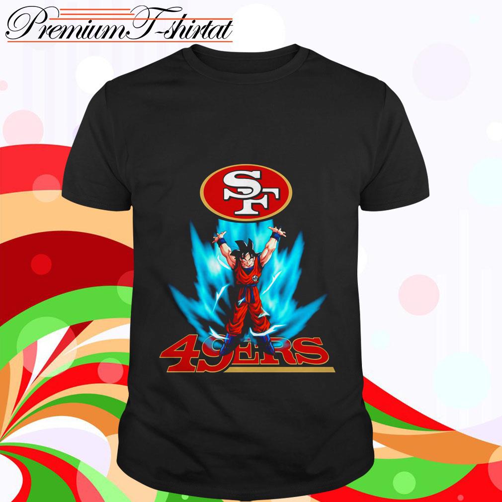 Son Goku San Francisco 49ers shirt, hoodie, sweater and v-neck t-shirt