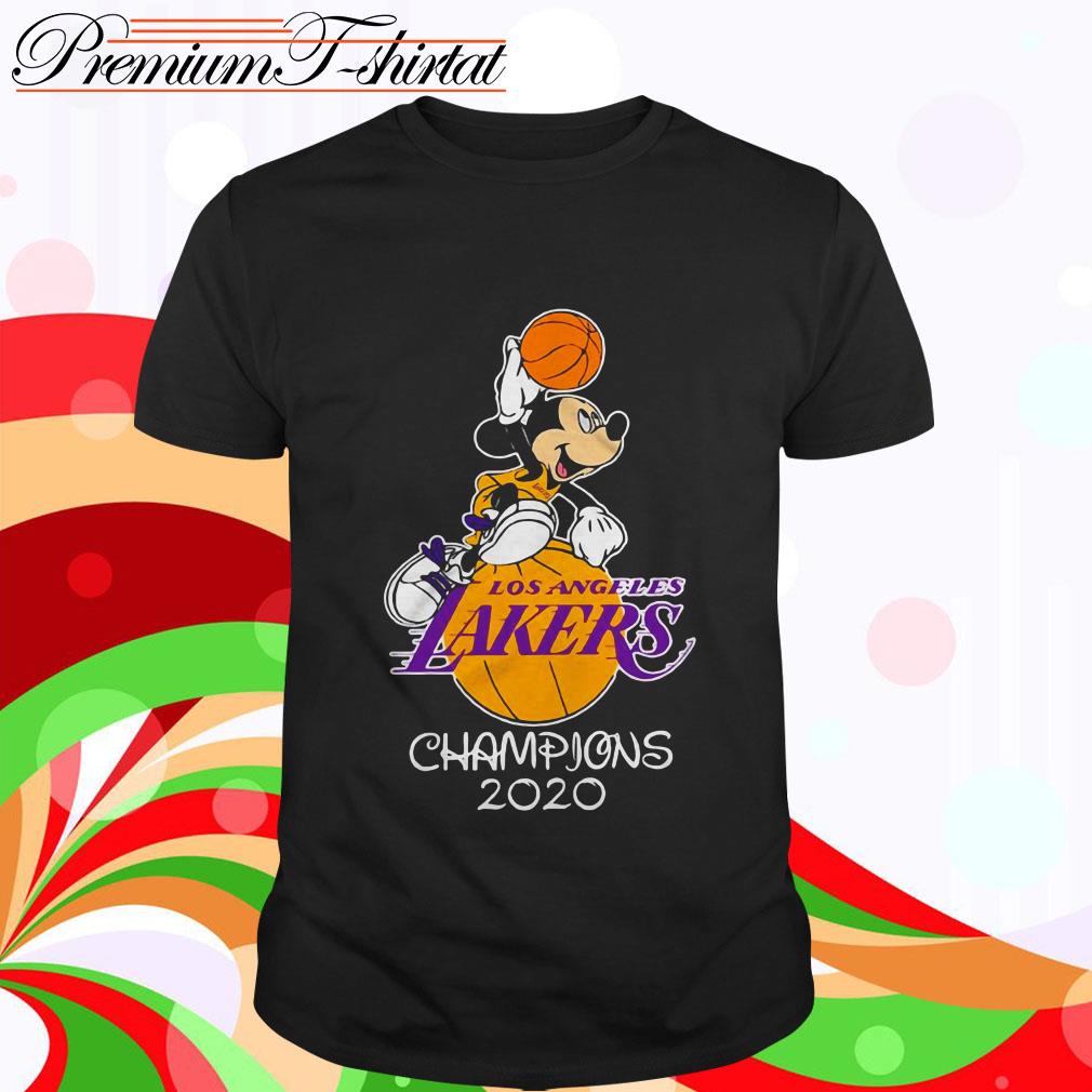 Mickey mouse Los Angeles Lakers champions 2020 shirt, hoodie